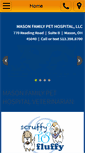 Mobile Screenshot of masonfamilypethospital.com